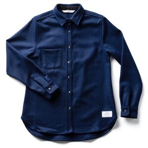 Elegant Navy Button Down Shirt